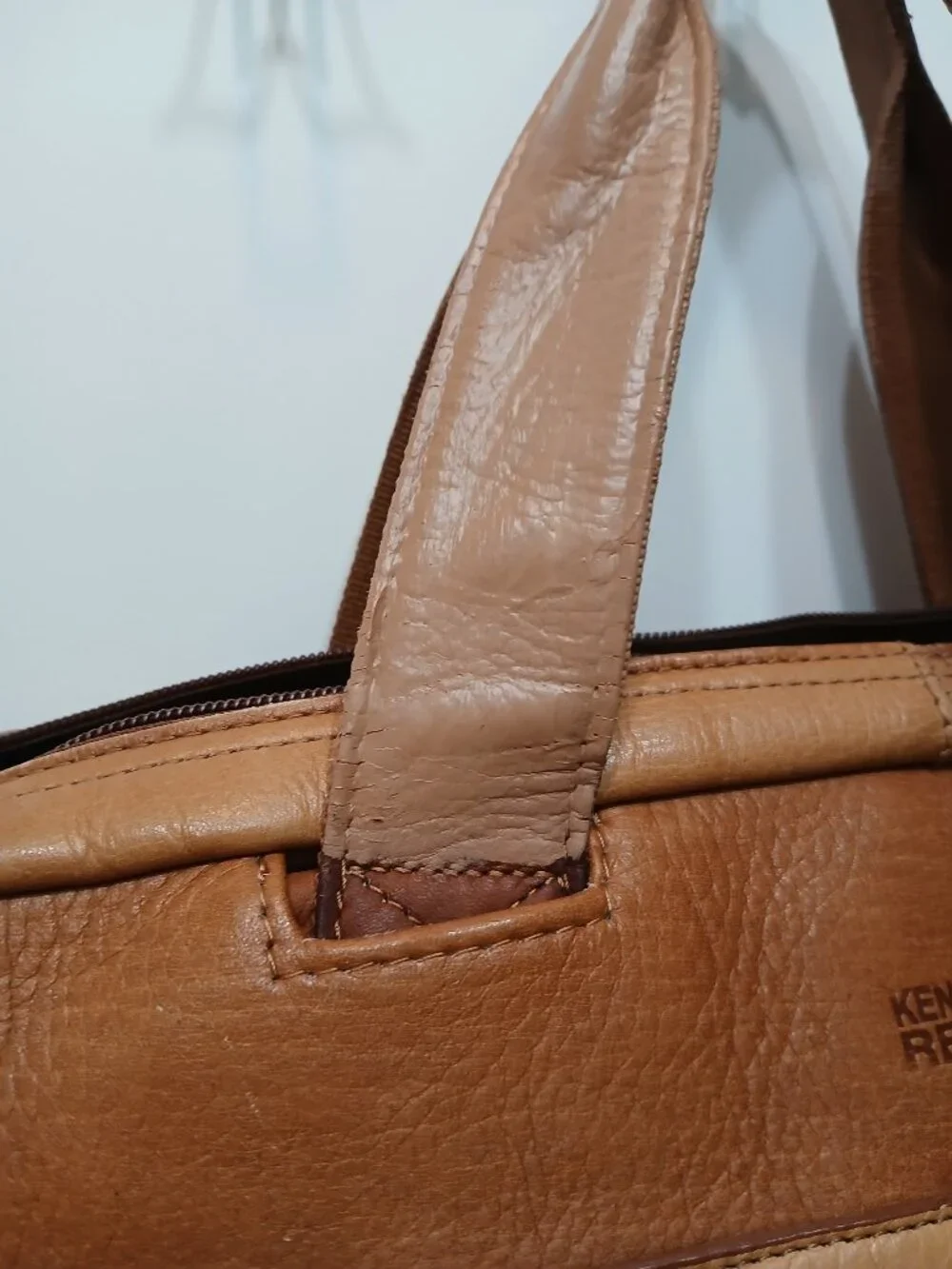 Kenneth Cole Leather Attache